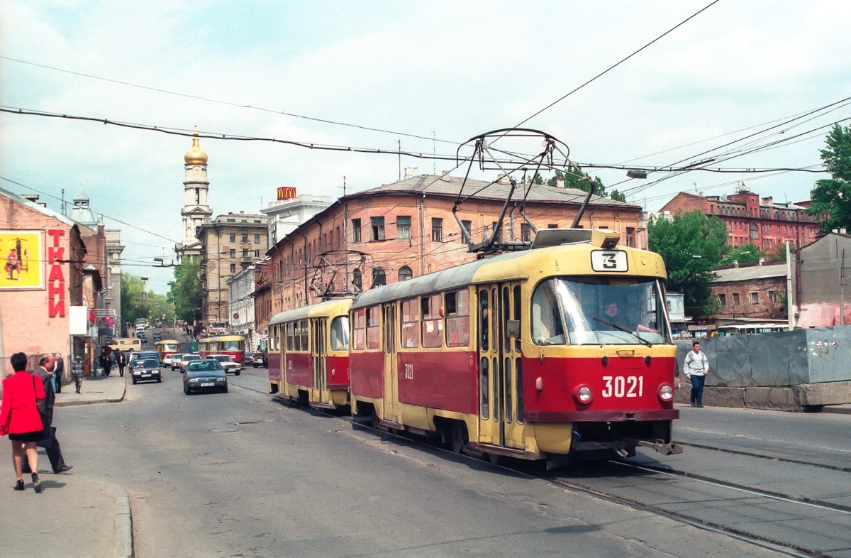 Харьков, Tatra T3SU № 3021
