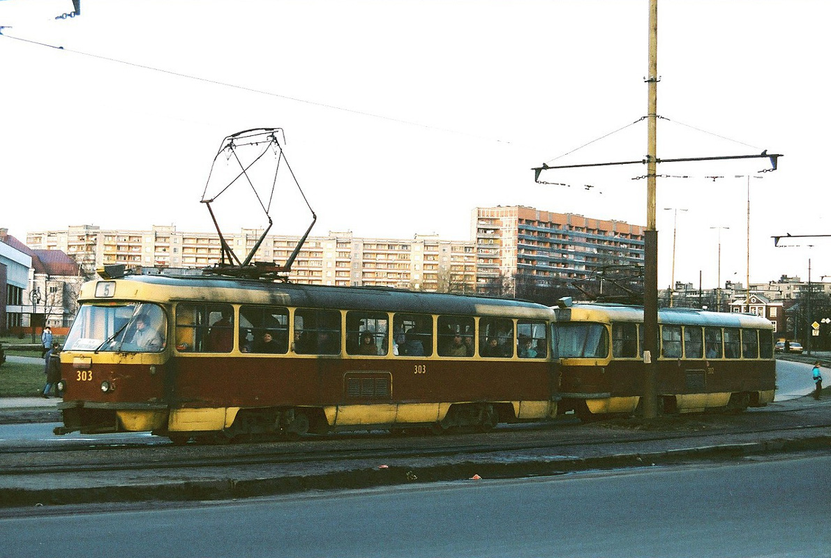 Калининград, Tatra T4SU № 303; Калининград, Tatra T4SU № 302