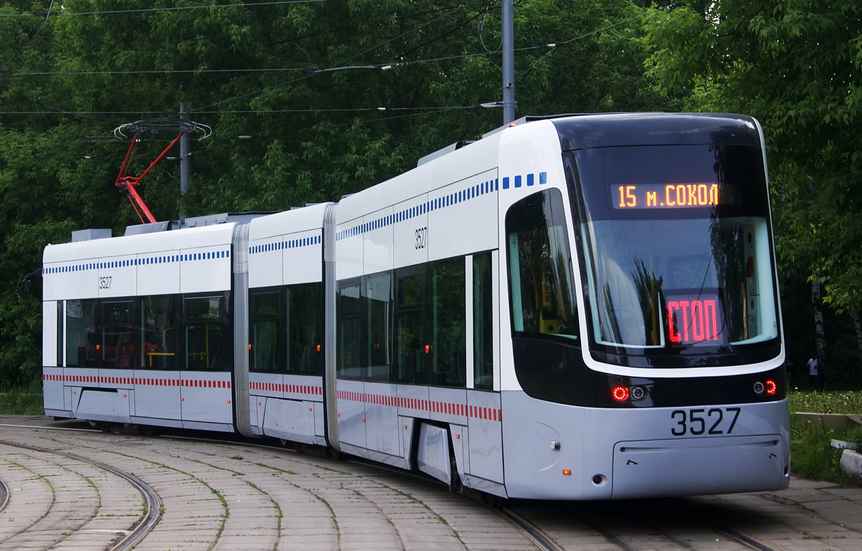 Москва, 71-414 (Pesa Fokstrot) № 3527