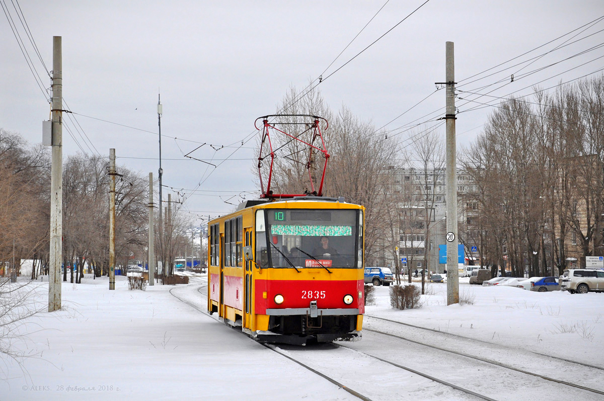 Волгоград, Tatra T6B5SU № 2835