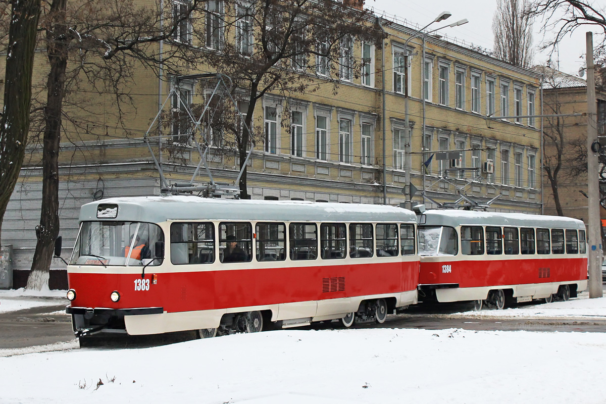 Днепр, Tatra T3R.P № 1383