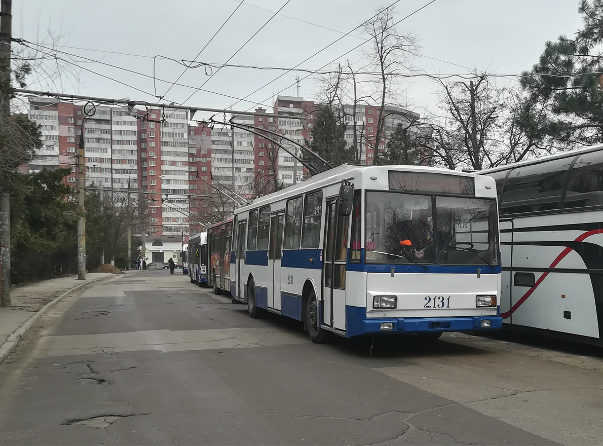 Кишинёв, Škoda 14Tr13/6M № 2131