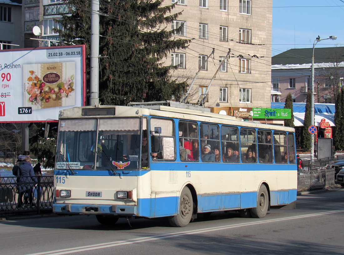 Ровно, Škoda 14Tr89/6 № 115
