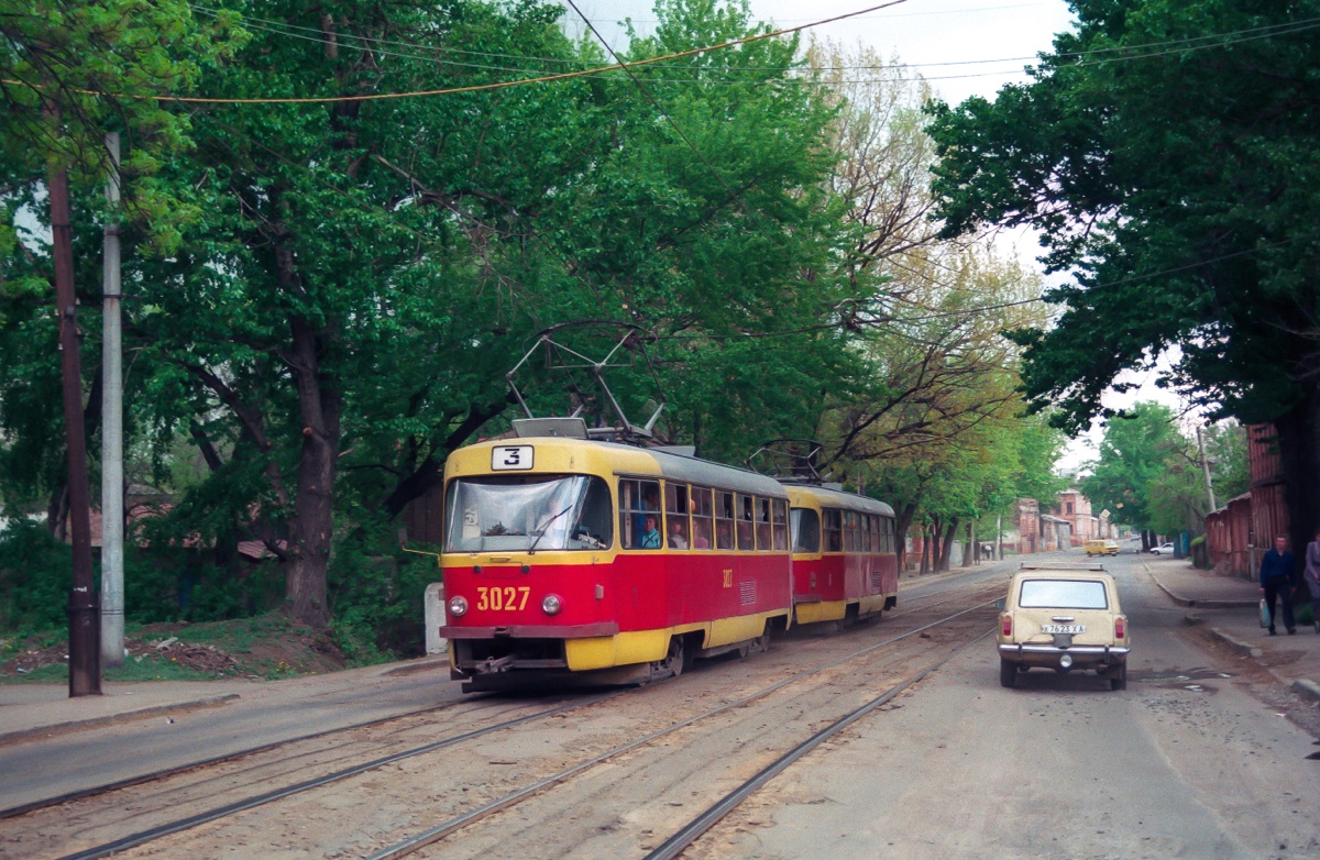 Харьков, Tatra T3SU № 3027