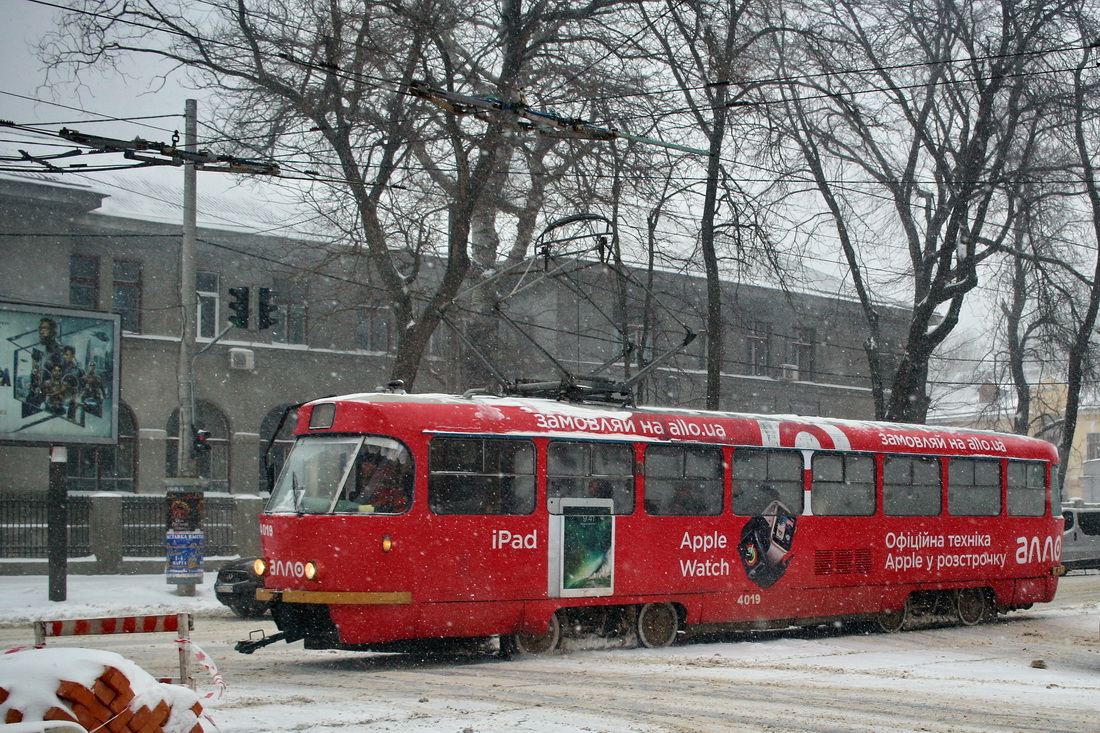 Odesa, Tatra T3R.P № 4019
