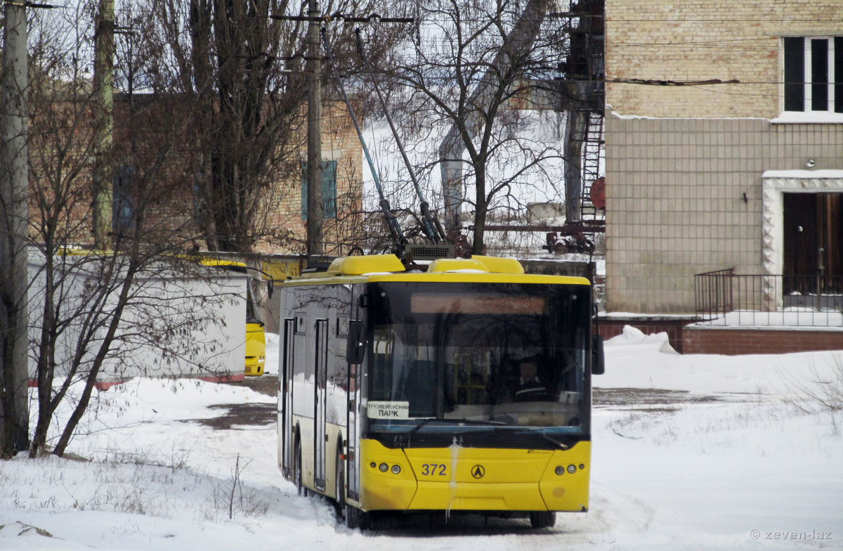 Черкассы, ЛАЗ E183D1 № 372