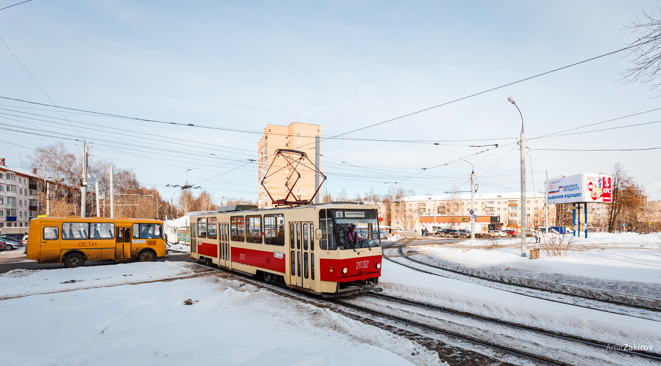 Ижевск, Tatra T6B5SU № 2032
