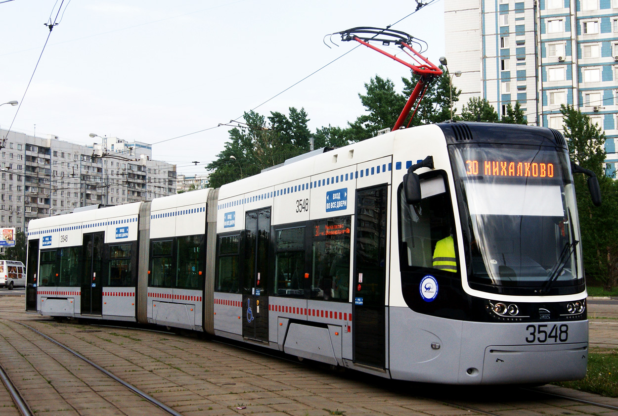 Москва, 71-414 (Pesa Fokstrot) № 3548