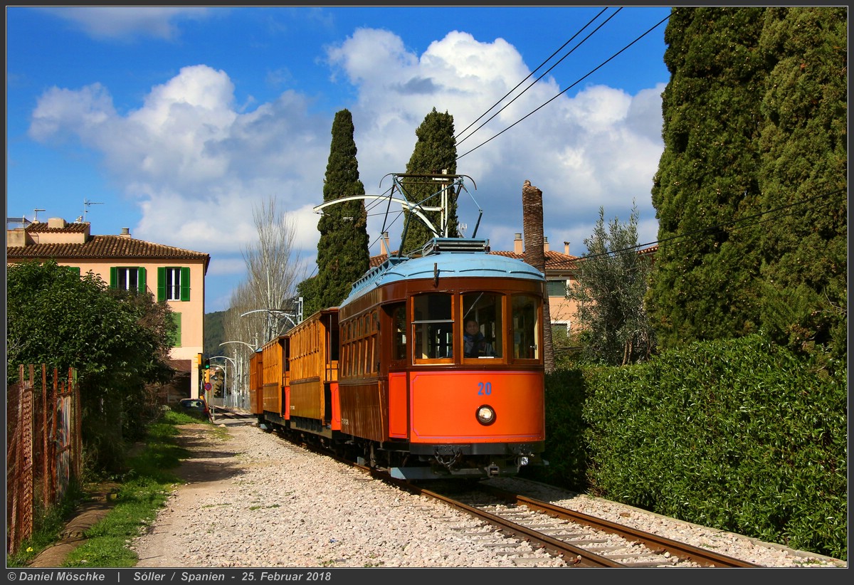 Soller, Carris 2-axle motorcar (Standard) N°. 20