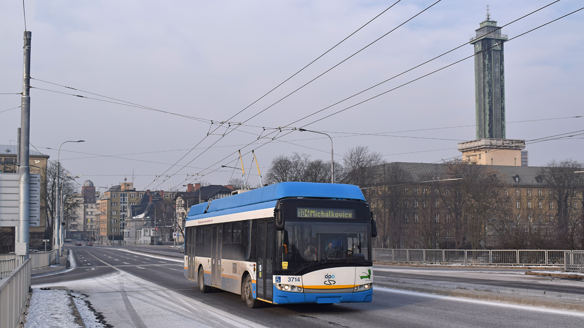 Острава, Solaris Trollino III 12 AC № 3714