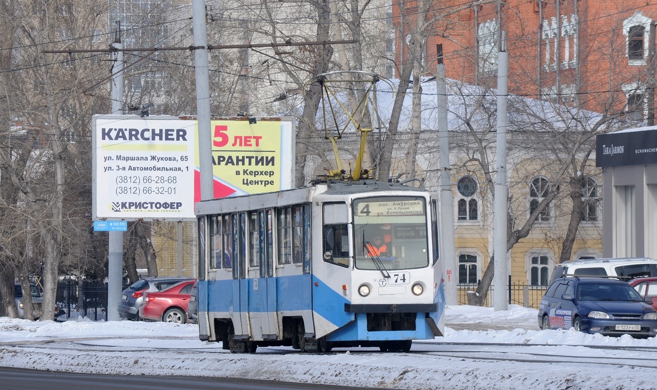 Омск, 71-608КМ № 74