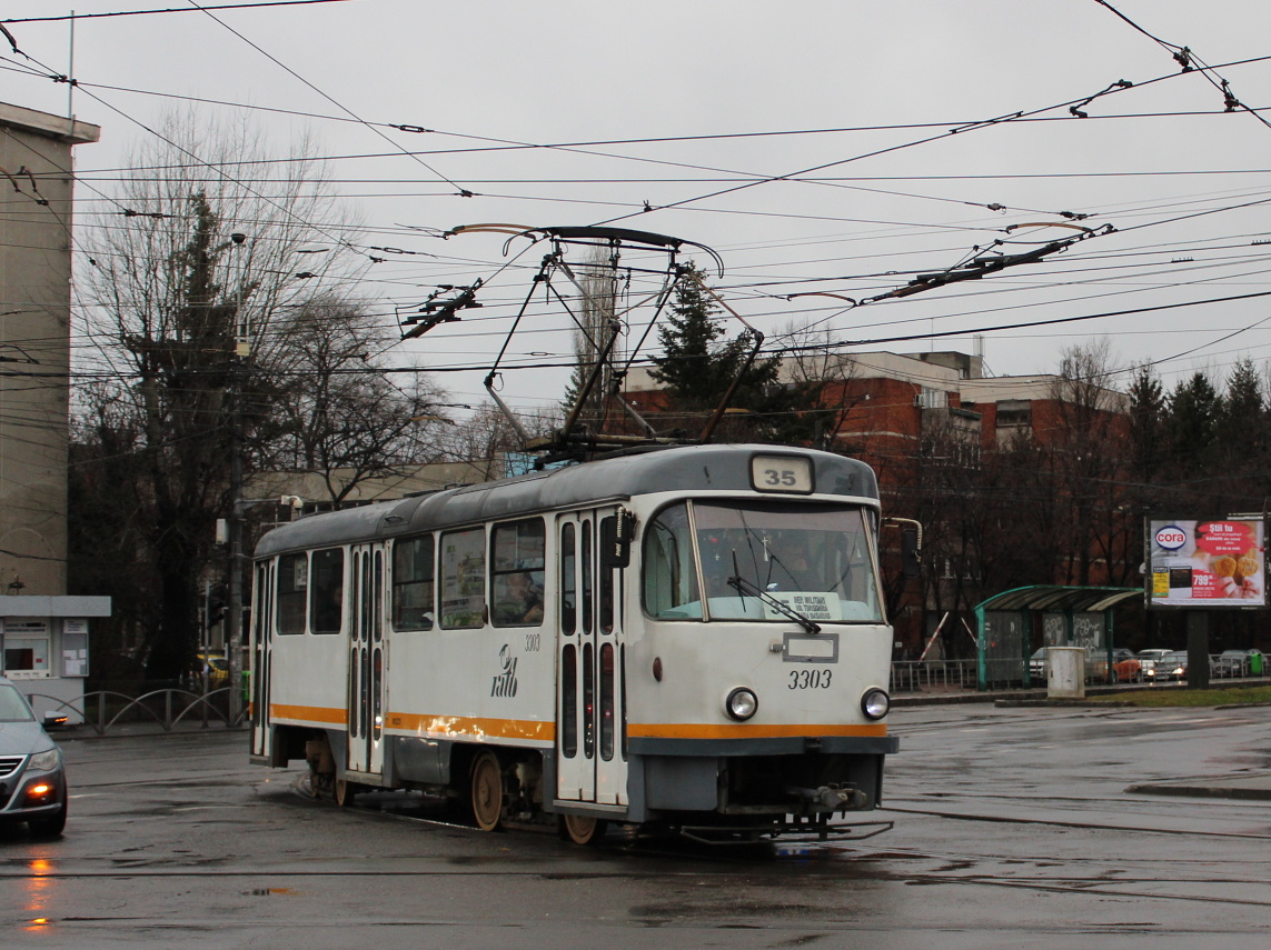 Bucureşti - Ilfov, Tatra T4R Nr. 3303