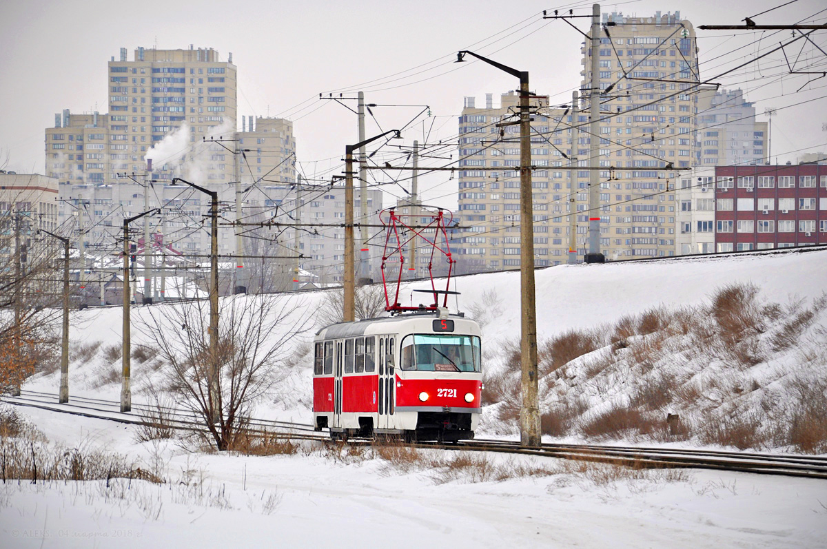 Volgograd, Tatra T3SU # 2721 Volgograd, Tatra T3SU # 2721