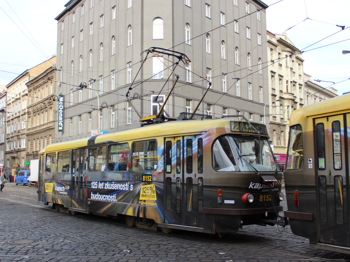 Прага, Tatra T3R.PV № 8152