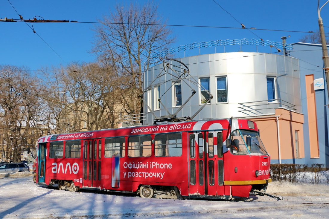 Одесса, Tatra T3R.P № 2963