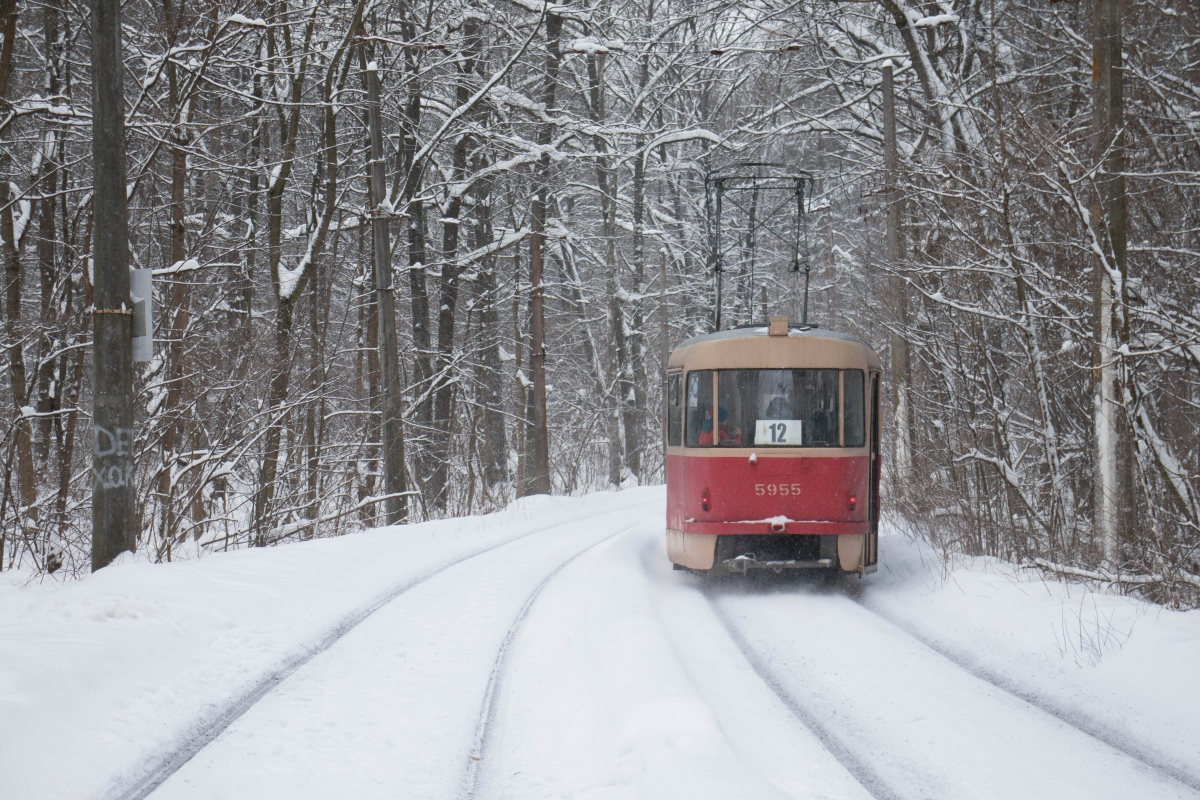 Киев, Tatra T3SU № 5955