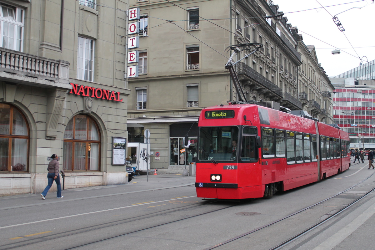 Берн, ACMV/ABB/Duewag Be 4/8 № 739