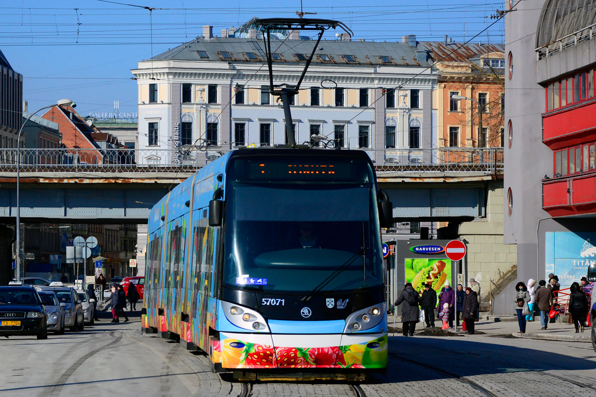 Рига, Škoda 15T ForCity Alfa Riga № 57071