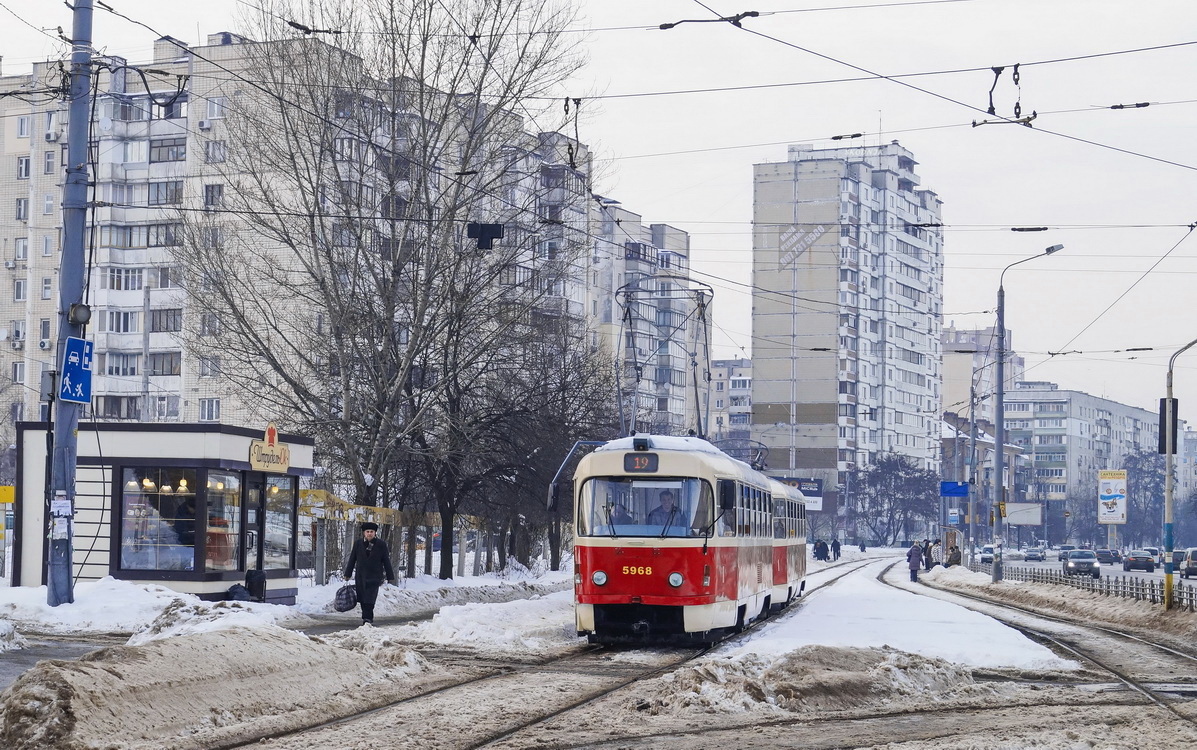 Киев, Tatra T3SUCS № 5968