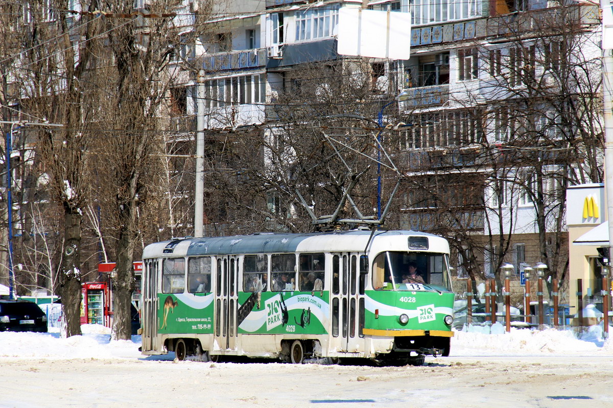 Одесса, Tatra T3R.P № 4028