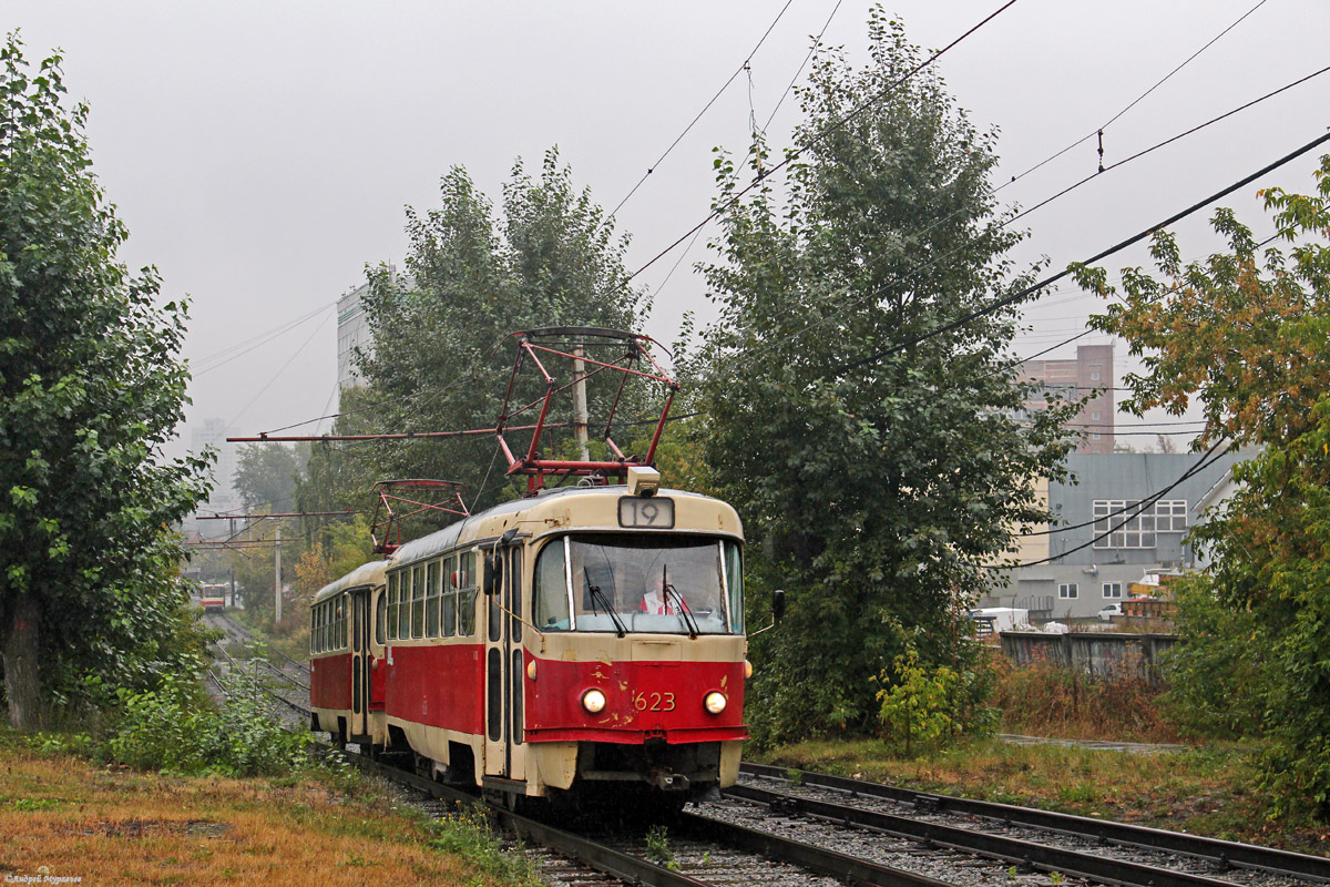 Екатеринбург, Tatra T3SU (двухдверная) № 623