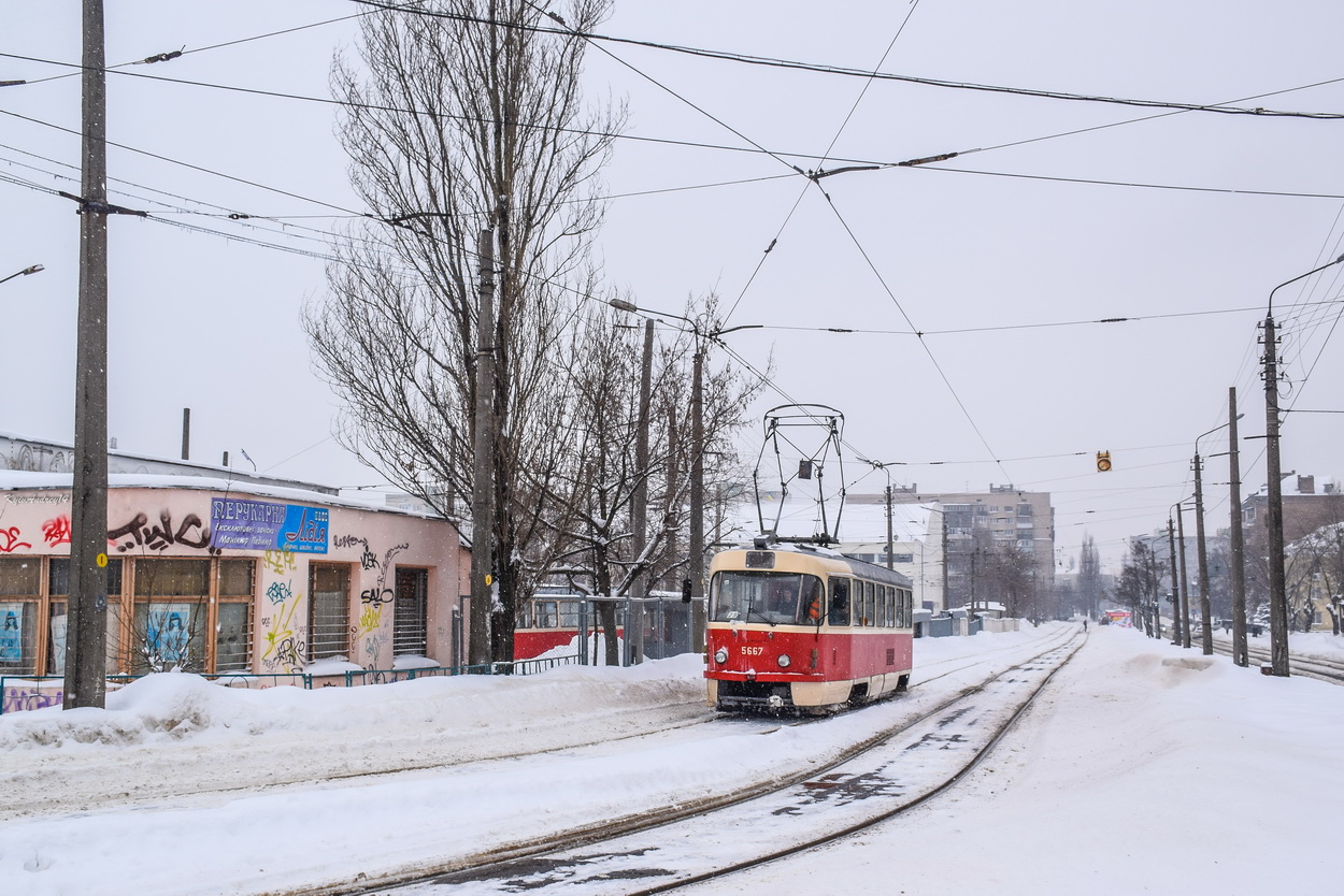 Киев, Tatra T3SUCS № 5667