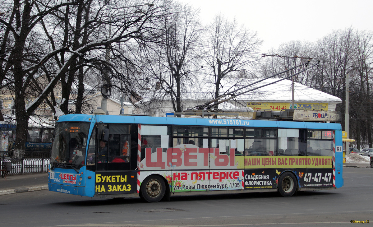 Ярославль, Тролза-5265.00 «Мегаполис» № 81