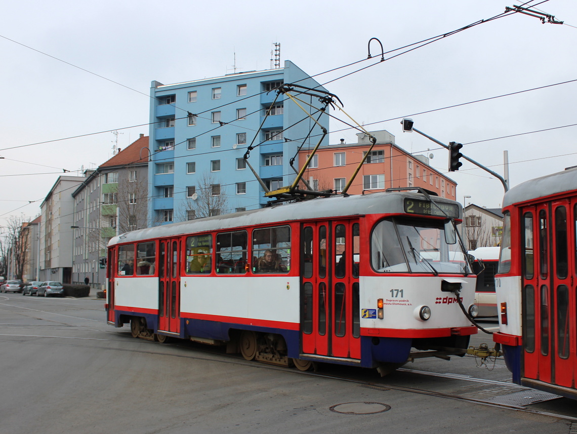 Оломоуц, Tatra T3R.P № 171
