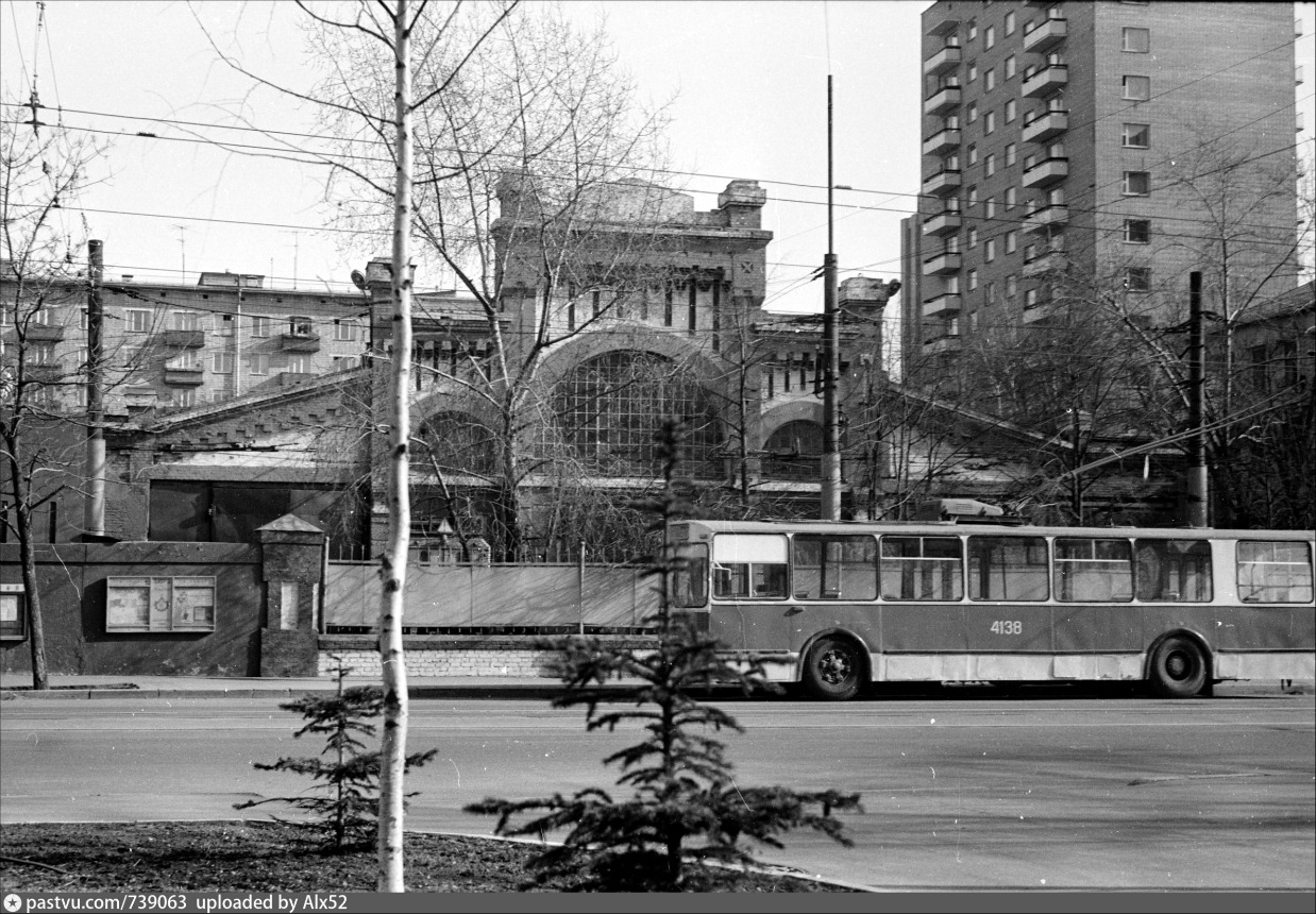 Москва, ЗиУ-682В № 4138; Москва — Исторические фотографии — Трамвай и Троллейбус (1946-1991)