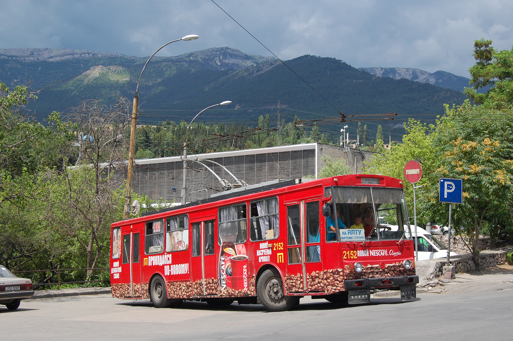 Крымский троллейбус, Škoda 14Tr11/6 № 2152