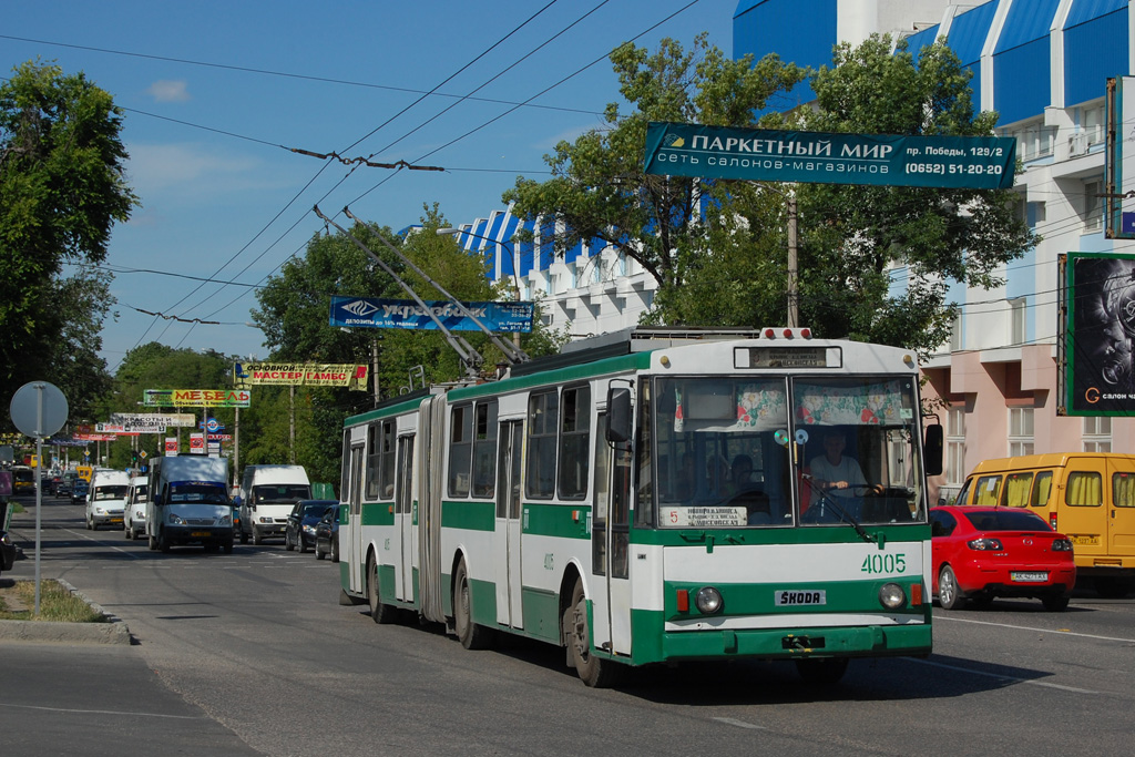Крымский троллейбус, Škoda 15Tr02/6 № 4005