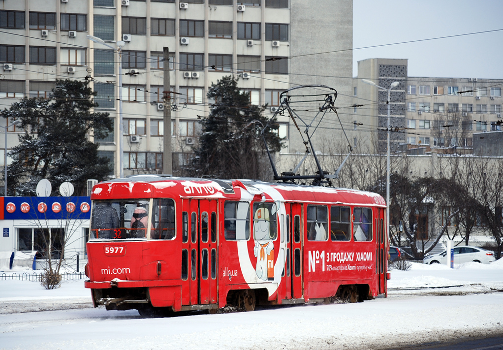 Киев, Tatra T3P № 5977