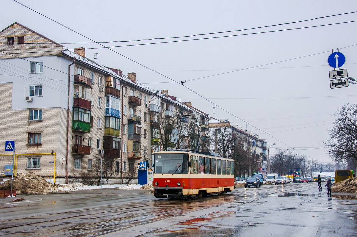 Киев, Tatra T6B5SU № 038