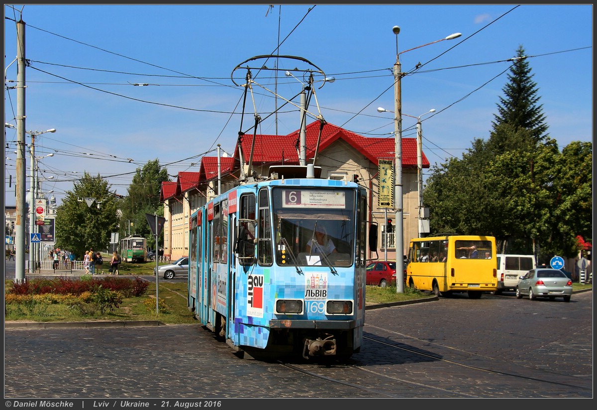 Львов, Tatra KT4D № 1169