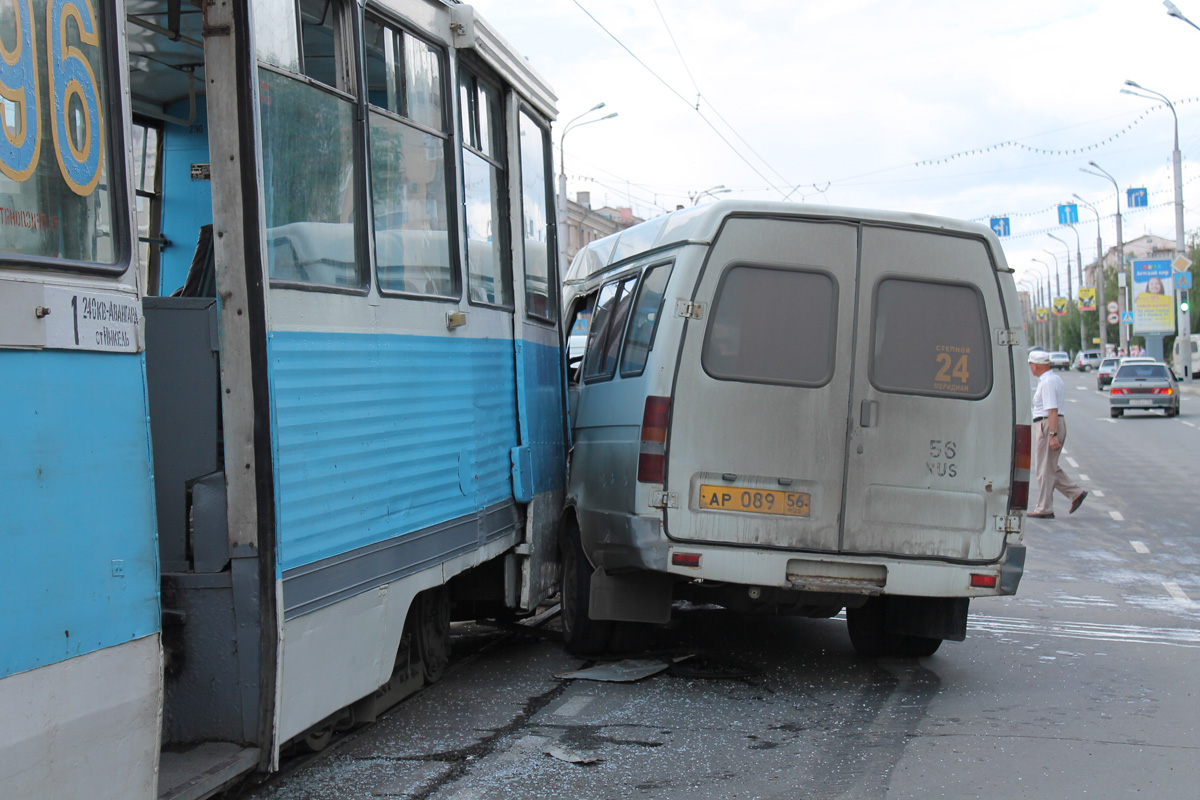 Орск, 71-605 (КТМ-5М3) № 296; Орск — Происшествия