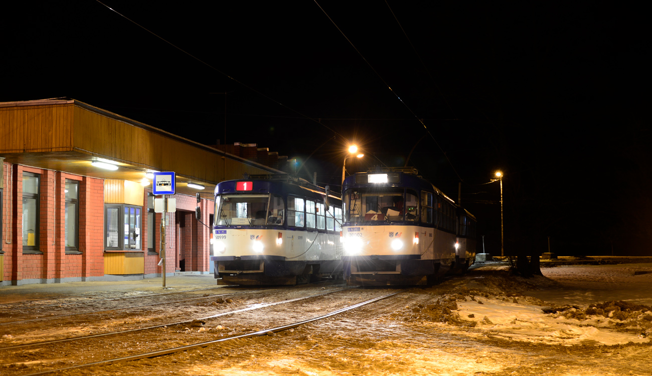 Рига, Tatra T3A № 50999; Рига, Tatra T3A № 30002