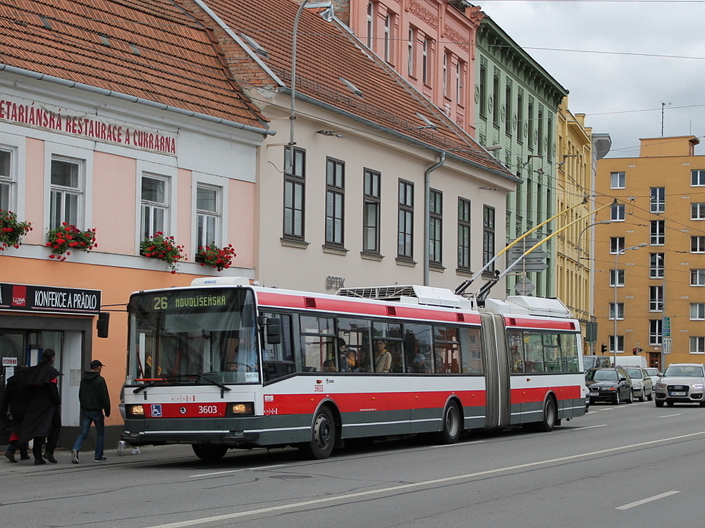 Брно, Škoda 22Tr № 3603