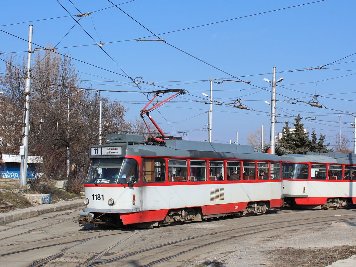 София, Tatra T4DC № 1181