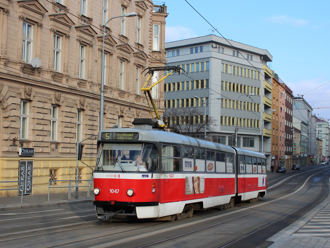 Брно, Tatra K2P № 1047 Брно, Tatra K2P № 1047