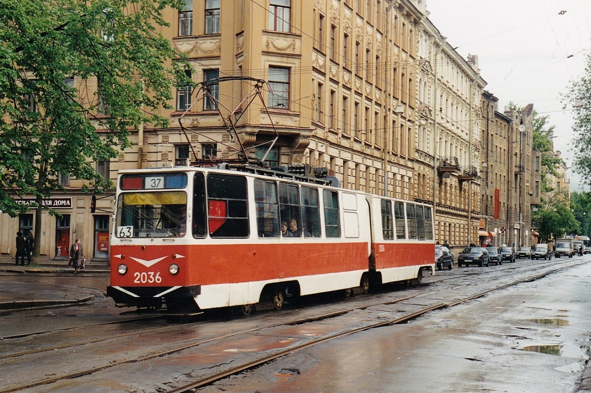Санкт-Петербург, ЛВС-86К № 2036 Санкт-Петербург, ЛВС-86К № 2036