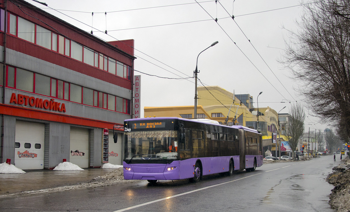 Донецк, ЛАЗ E301A1 № 2349