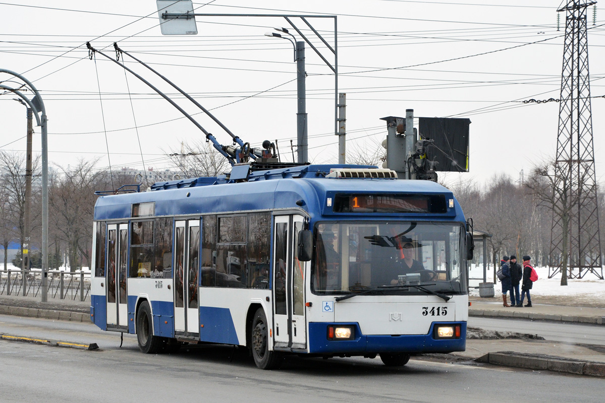 Санкт-Петербург, БКМ 321 № 3415