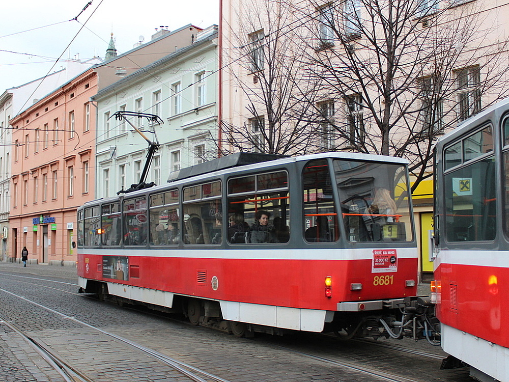 Прага, Tatra T6A5 № 8681