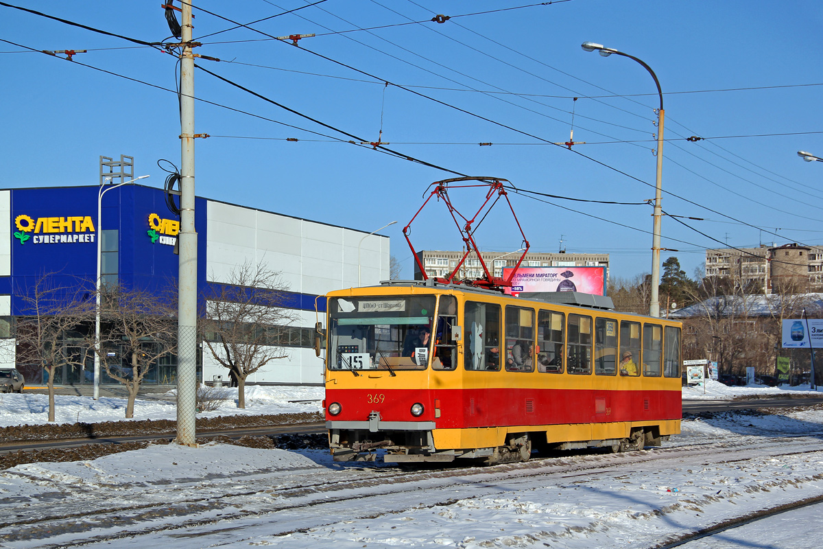 Екатеринбург, Tatra T6B5SU № 369