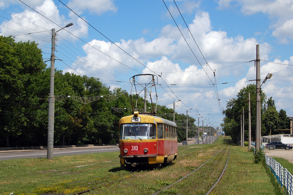 Харьков, Tatra T3SU № 310