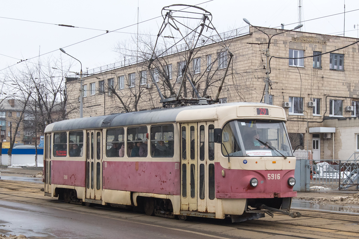 Киев, Tatra T3P № 5916