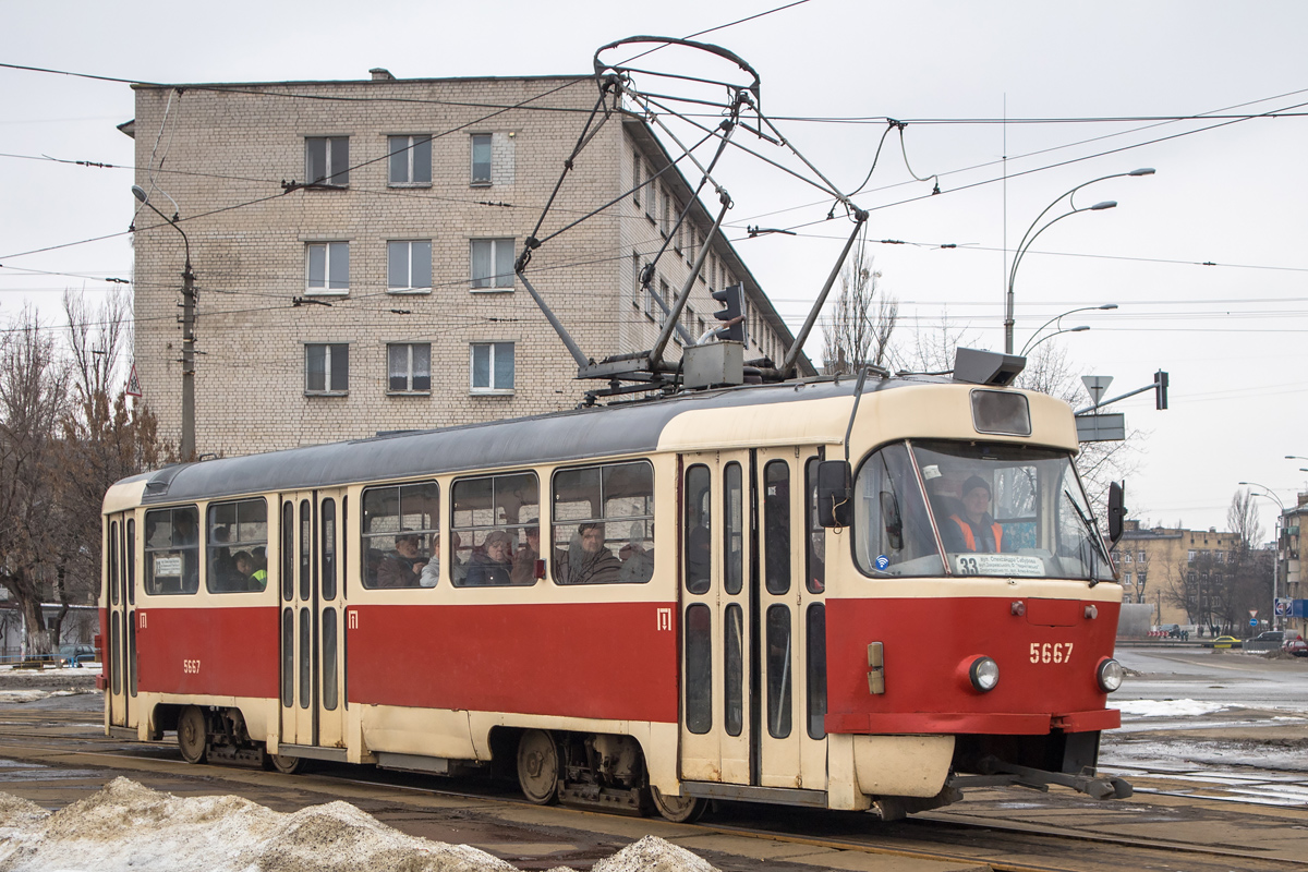 Киев, Tatra T3SUCS № 5667