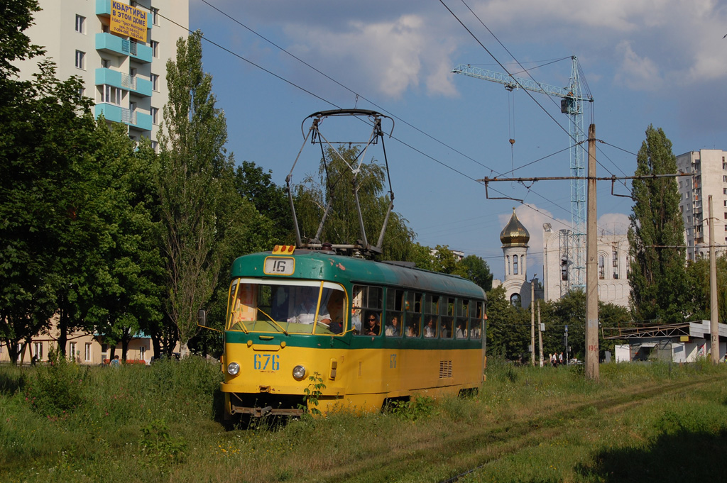 Харьков, Tatra T3SU № 676