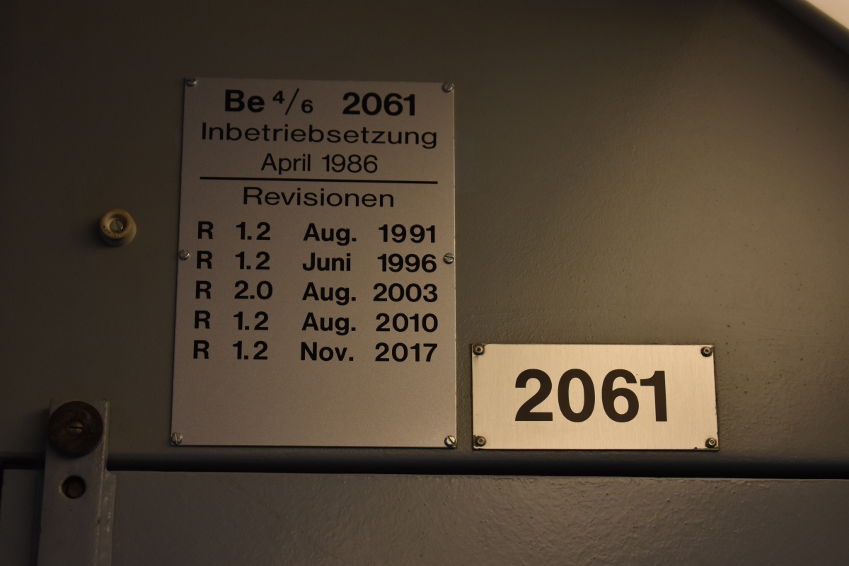 Цюрих, SWP/SIG/BBC Be 4/6 "Tram 2000" № 2061