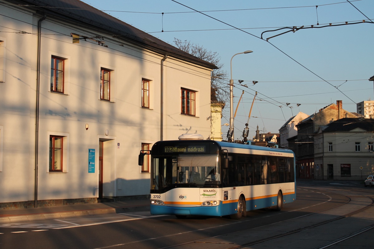 Острава, Solaris Trollino II 12 AC № 3702